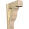 Ekena Millwork Funston Block Rough Sawn Outlooker, Douglas Fir, 8"W x 20"D x 28"H OUT08X20X28FST05RDF - alternate 1